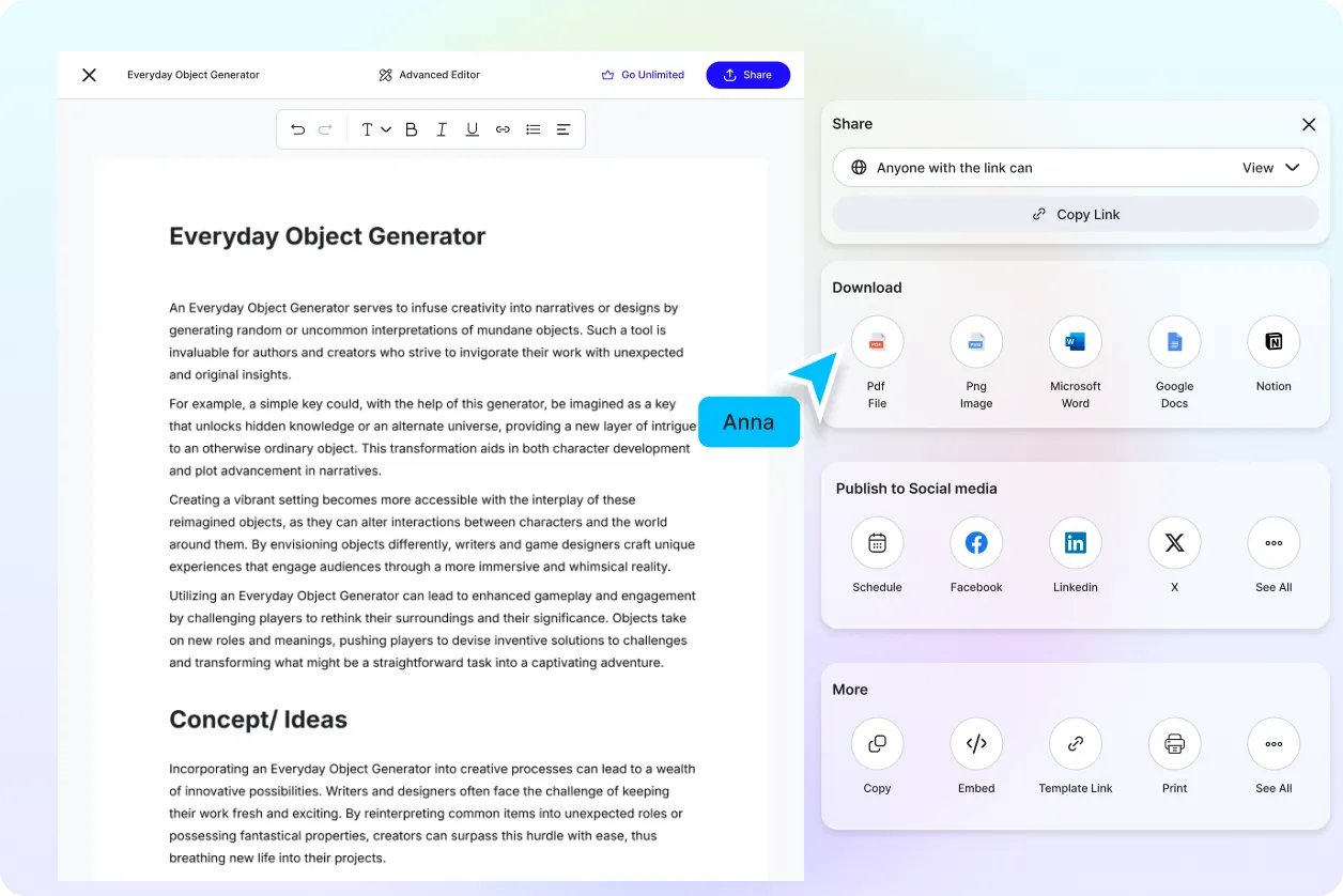 Free AI Quirk Generator, Free Quirk Maker Online